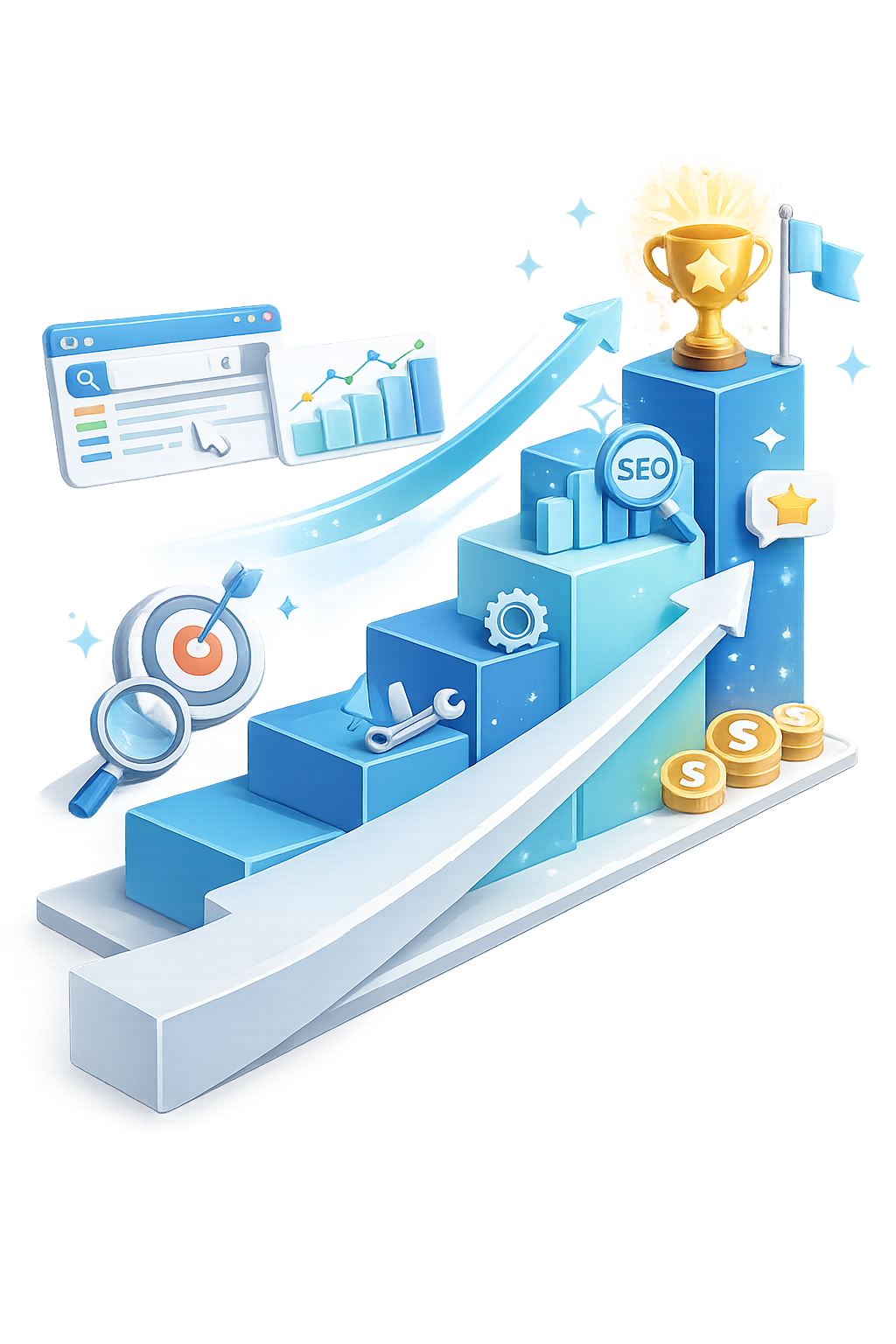 business seo growth and success path
